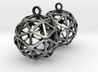 Pentakis Dodecahedron Earring Charms